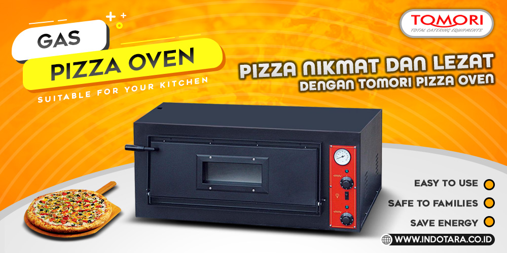 Pizza nikmat dan lezat dengan Tomori Pizza Oven